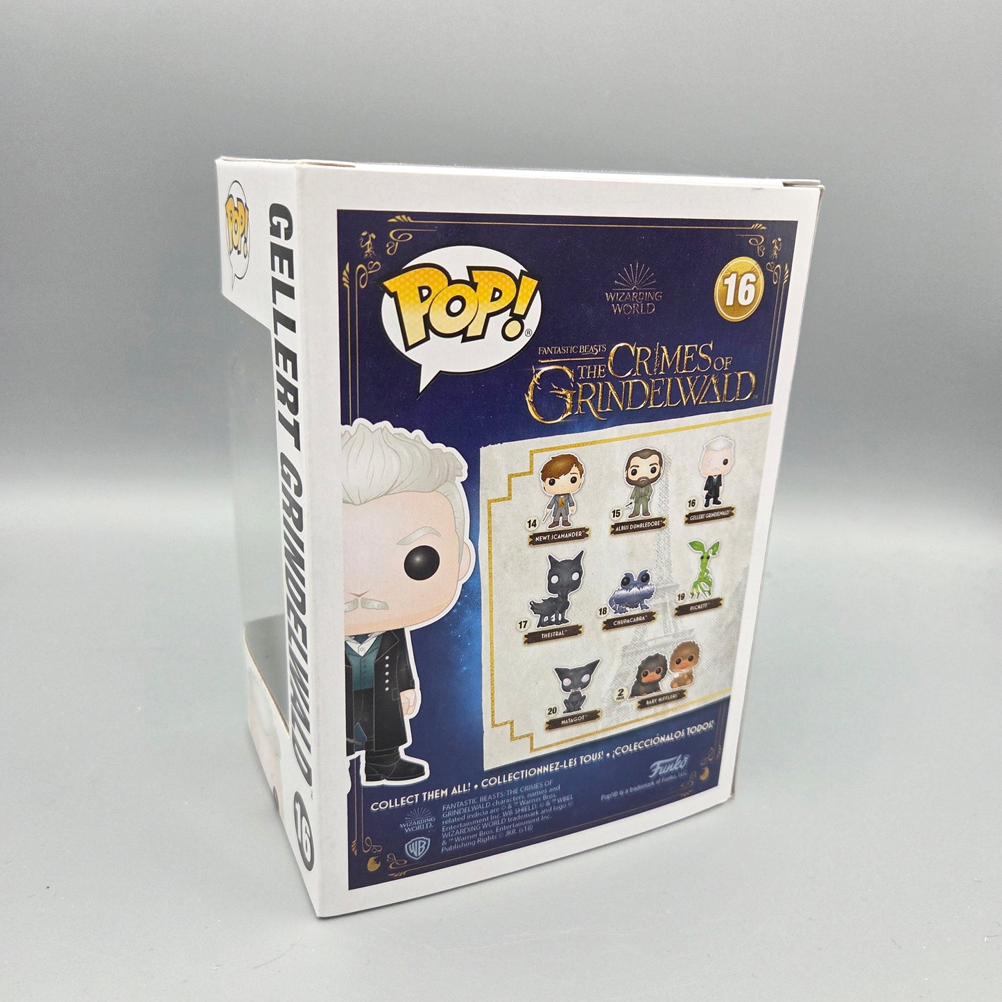 Funko Pop! The Crimes of Grindelwald	#16 Gellert Grindelwald		-	Vinylfigur