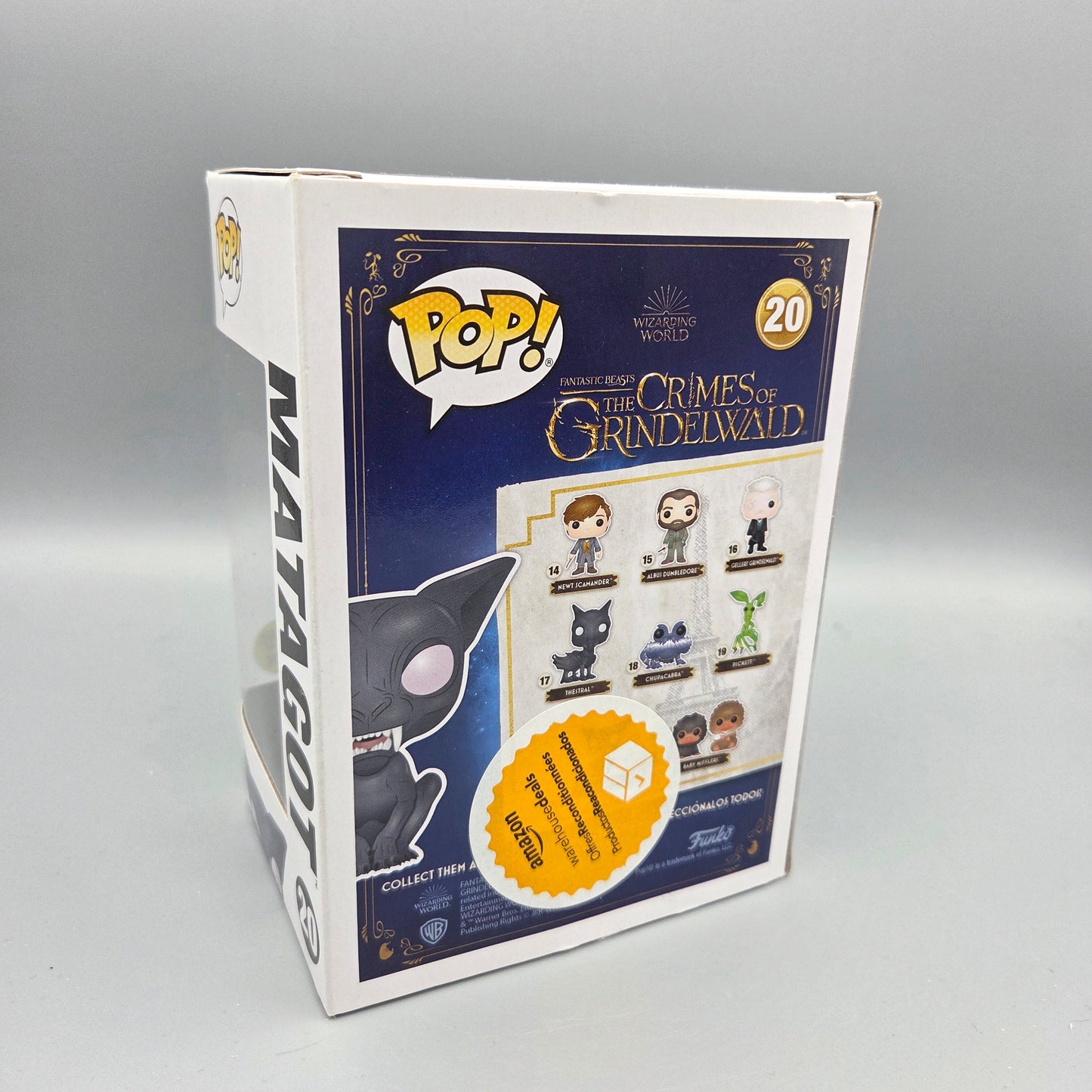 Funko Pop! The Crimes of Grindelwald	#20 Matagot	Glows in the Dark	-	Vinylfigur