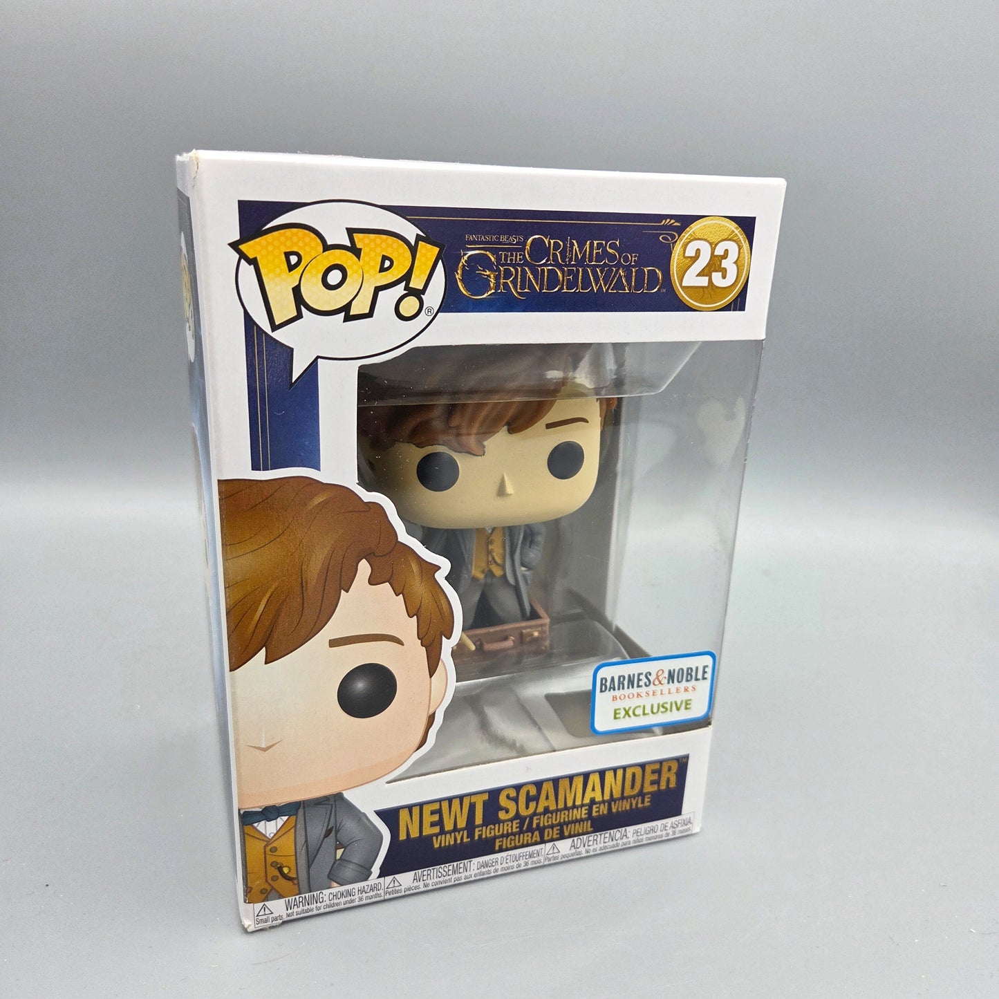 Funko Pop! The Crimes of Grindelwald	#23 Newt Scamander	Exclusive	-	Vinylfigur