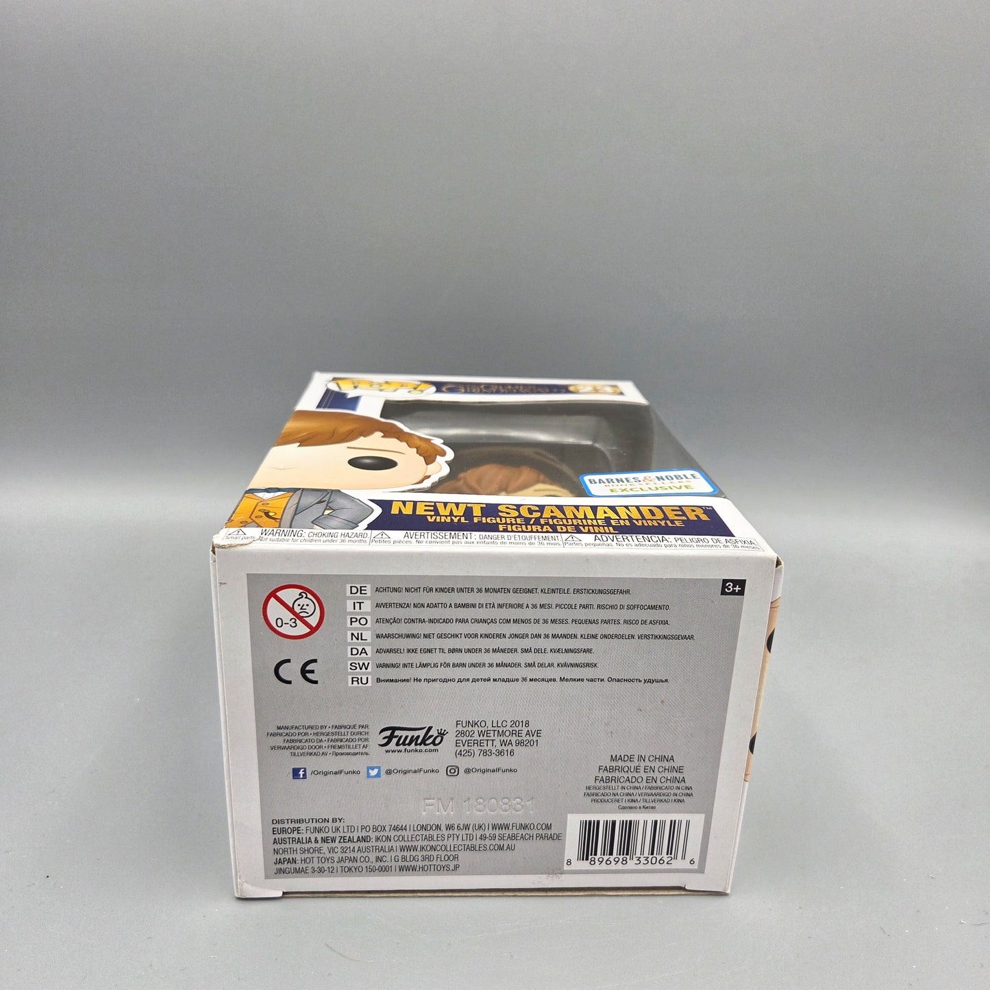Funko Pop! The Crimes of Grindelwald	#23 Newt Scamander	Exclusive	-	Vinylfigur