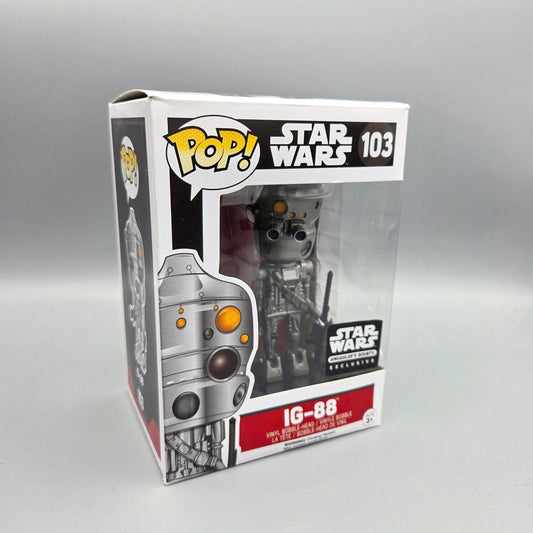 Funko Pop! Star Wars	#103 IG-88	Exclusive	-	Vinylfigur