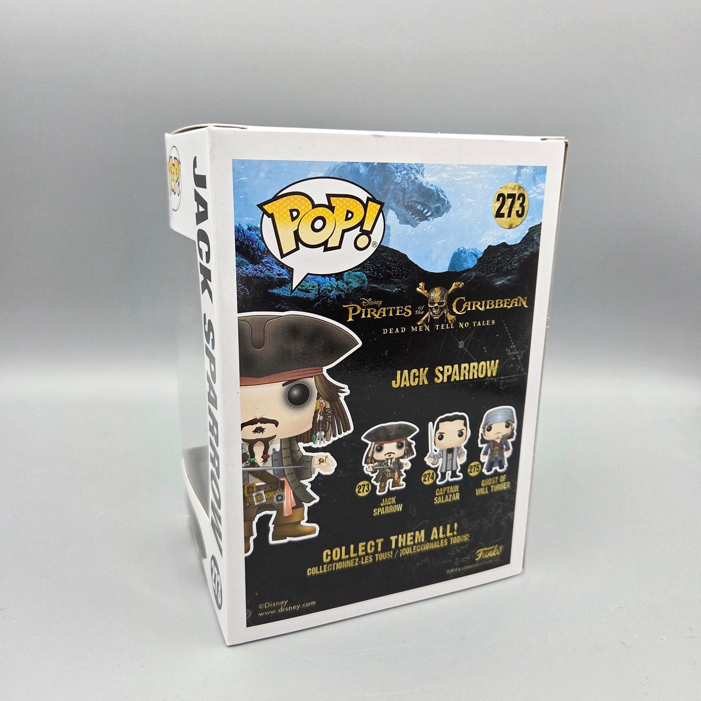 Funko Pop! Fluch der Karibik	#273 Jack Sparrow		Disney	Vinylfigur
