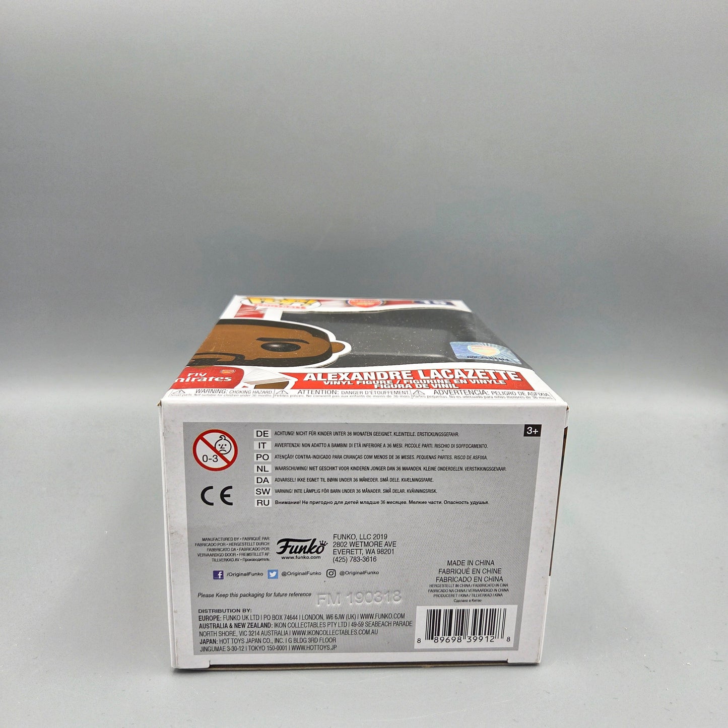 Funko Pop! Arsenal London	#15 Alexandre Lacazette		Football	Vinylfigur