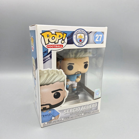 Funko Pop! Manchester City	#27 Sergio Agüero		Football	Vinylfigur