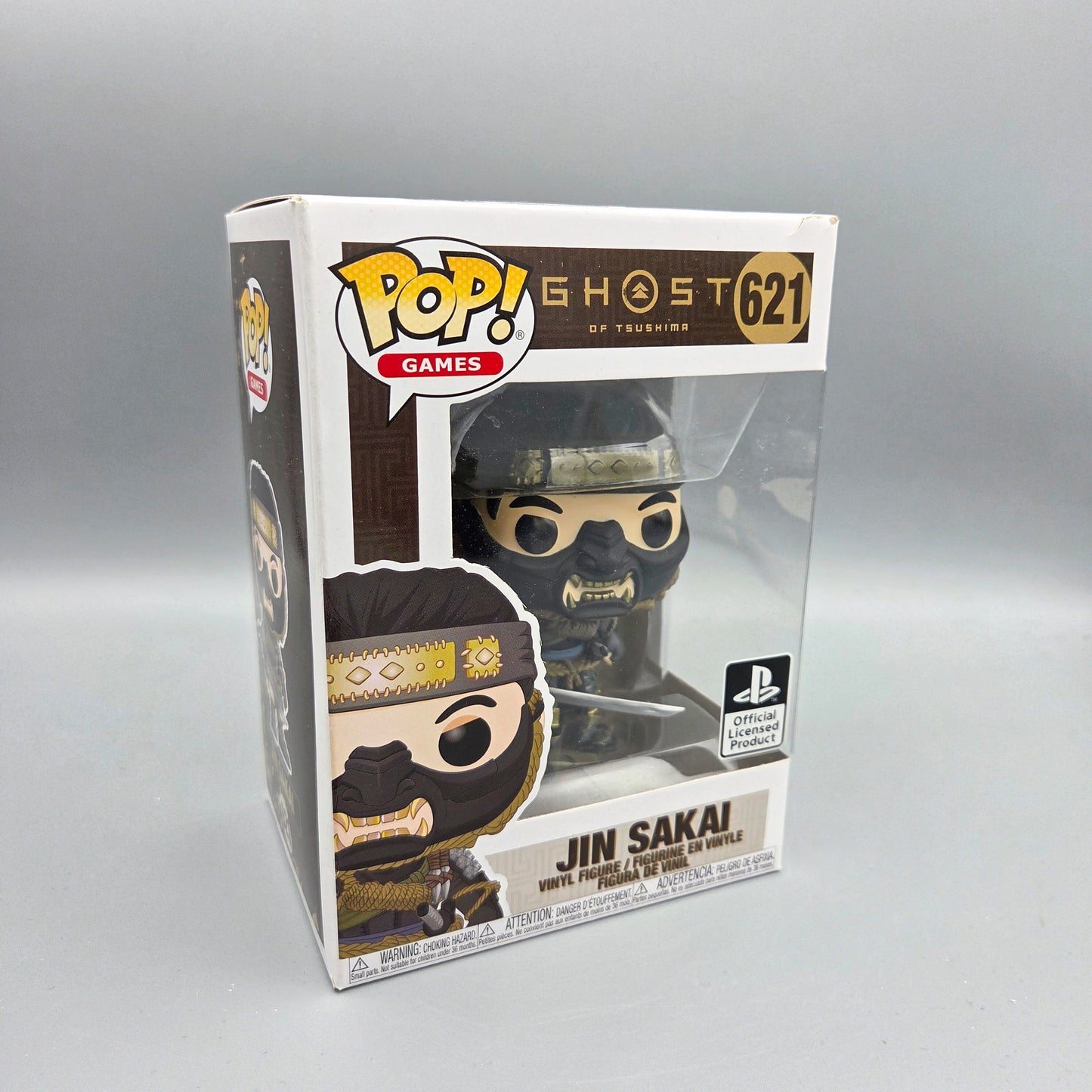 Funko Pop! Ghost of Tsushima	#621 Jin Sakai		Games	Vinylfigur