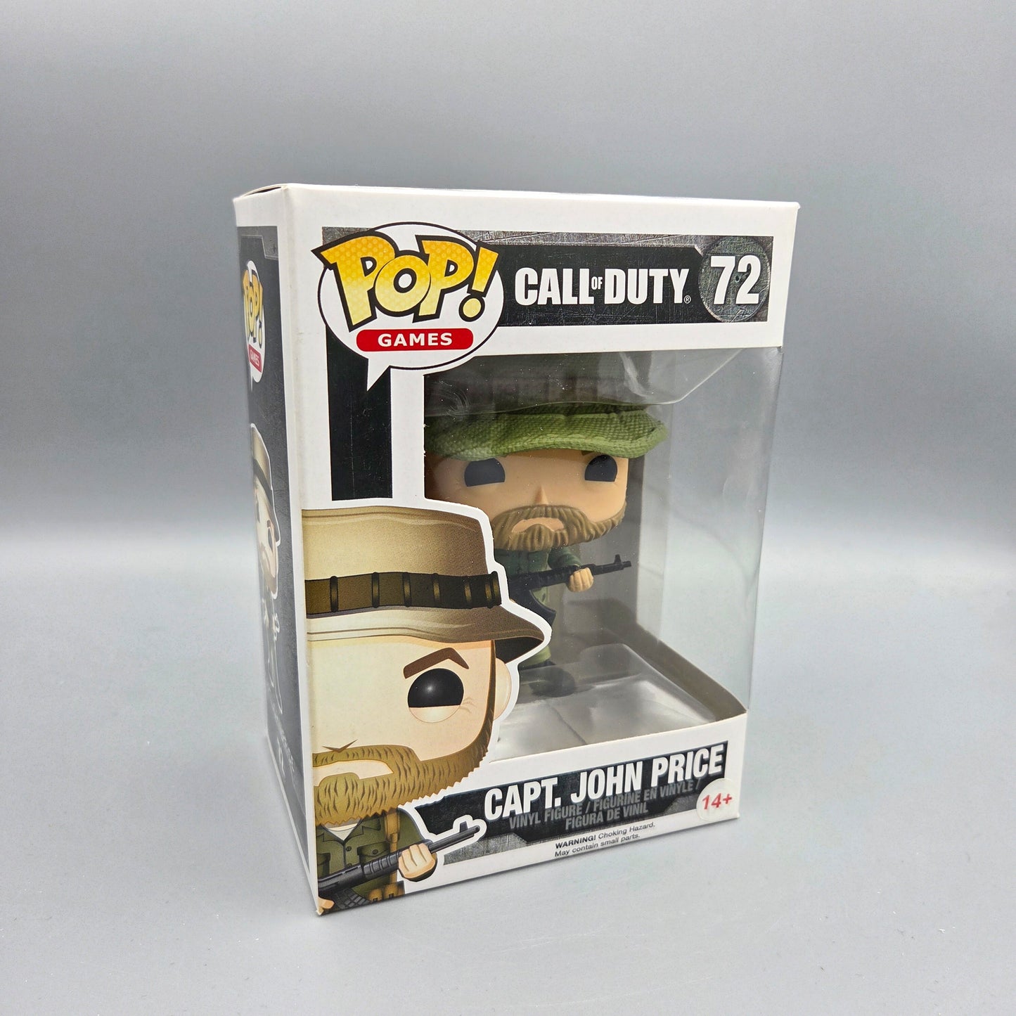 Funko Pop! Call of Duty	#72 Capt. John Price		Games	Vinylfigur