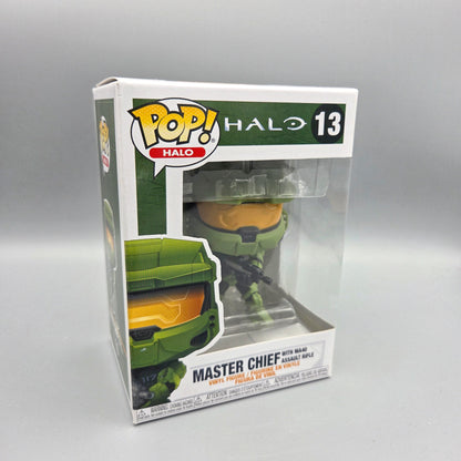 Funko Pop! #13 Master Chief with MA40 Assault Rifle		Halo	Vinylfigur