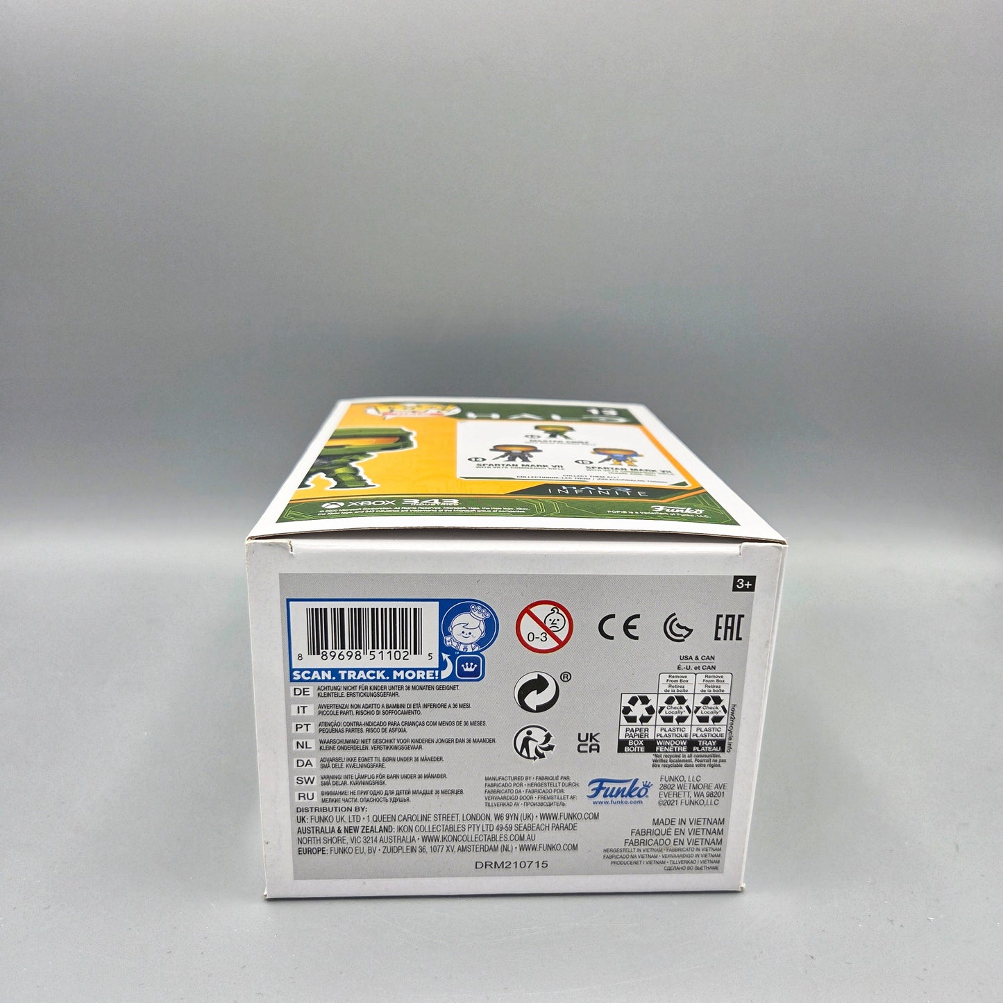 Funko Pop! #13 Master Chief with MA40 Assault Rifle		Halo	Vinylfigur