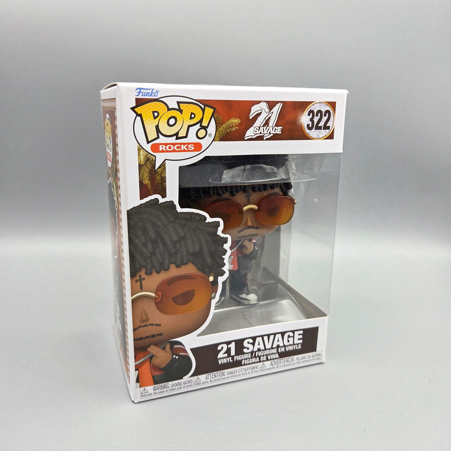 Funko Pop! #322 21 Savage		Rocks	Vinylfigur