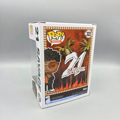 Funko Pop! #322 21 Savage		Rocks	Vinylfigur