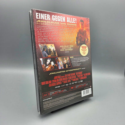 Mit stählerner Faust	Mediabook	Blu-Ray Film	mit Van Damme	Zustand:	Neu