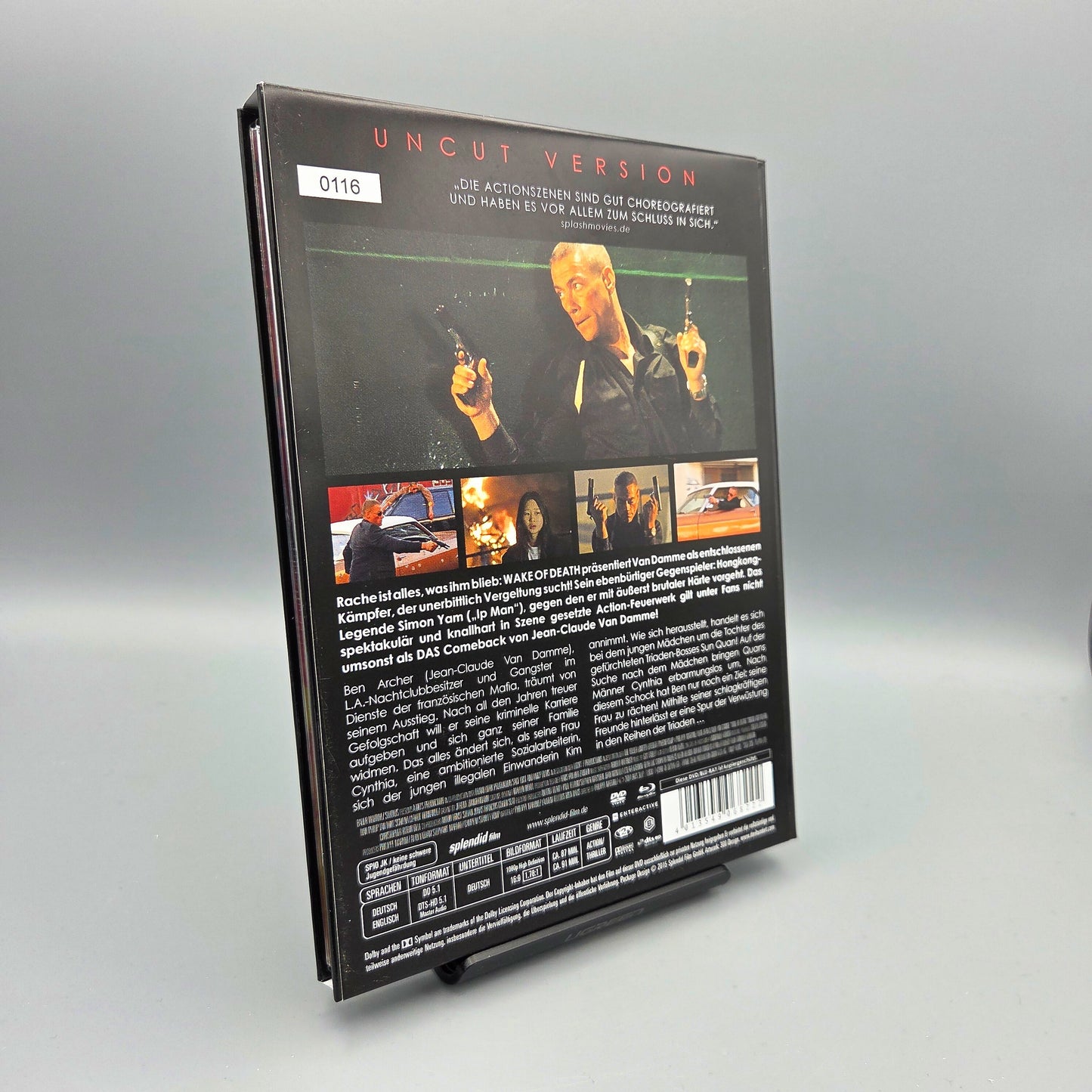 Wake of Death	Mediabook	Blu-Ray Film		Zustand:	Sehr Gut