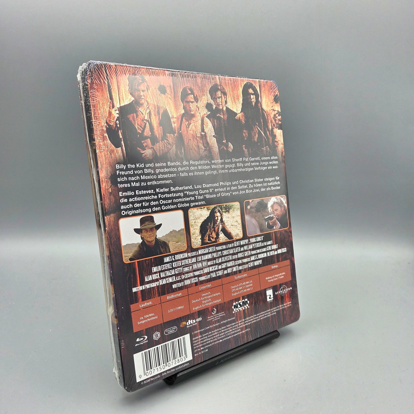 Young Guys II	Steelbook	Blu-Ray Film	mit Kiefer Sutherland	Zustand:	Neu