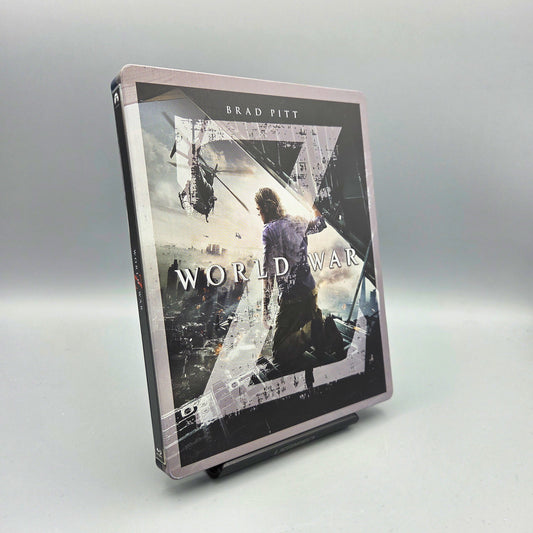 World War Z	Steelbook	Blu-Ray Film	mit Brad Pitt	Zustand:	Gut