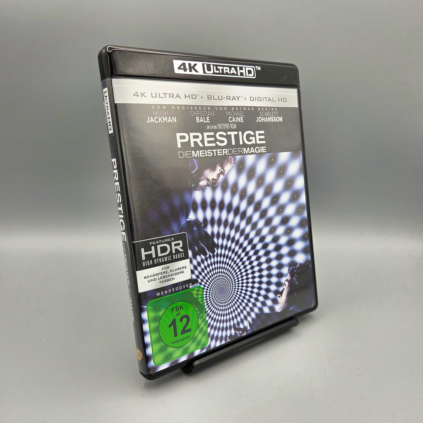 Prestige		4K Ultra HD Blu-Ray Film	mit Hugh Jackman & Christian Bale	Zustand:	Sehr Gut