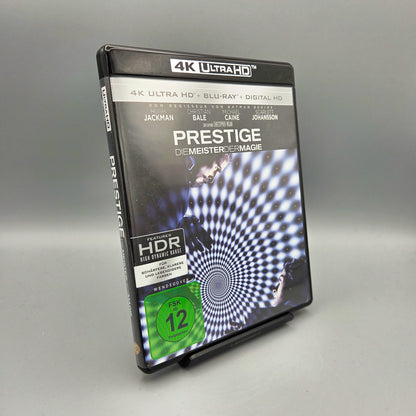 Prestige		4K Ultra HD Blu-Ray Film	mit Hugh Jackman & Christian Bale	Zustand:	Sehr Gut