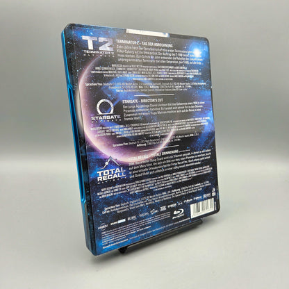Terminator 2, Total Recall und Stargate	Steelbook	Blu-Ray Film