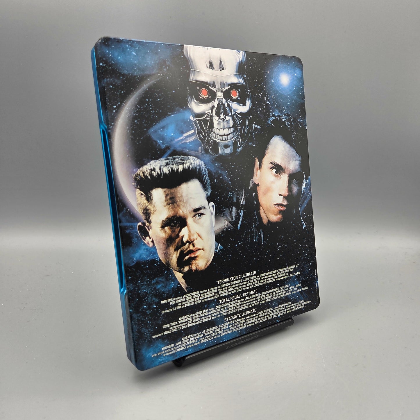 Terminator 2, Total Recall und Stargate	Steelbook	Blu-Ray Film