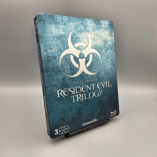 Resident Evil Trilogy	Steelbook	Blu-Ray Film	mit Milla Jovovich