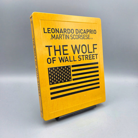 The Wolf of Wall Street	Steelbook	Blu-Ray Film	mit Leonardo DiCaprio