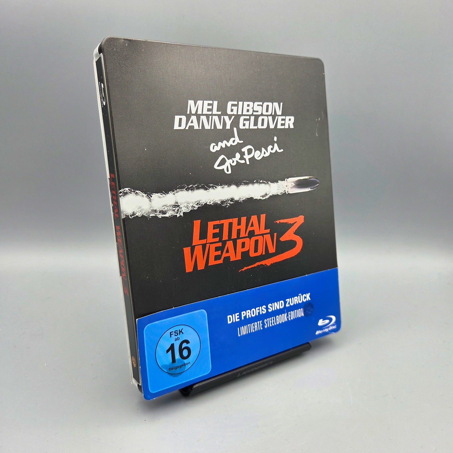 Lethal Weapon 3	Steelbook	Blu-Ray Film	mit Mel Gibson