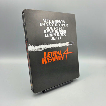 Lethal Weapon 4	Steelbook	Blu-Ray Film	mit Mel Gibson