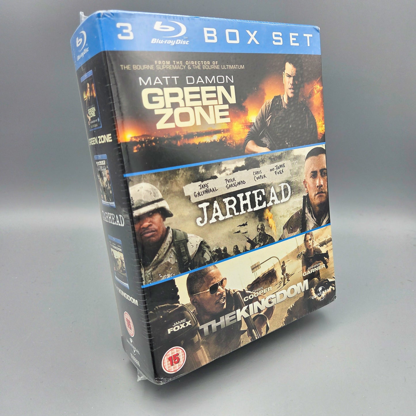 3 Film Box Set: Green Zone, Jarhead und The Kingdom		Blu-Ray