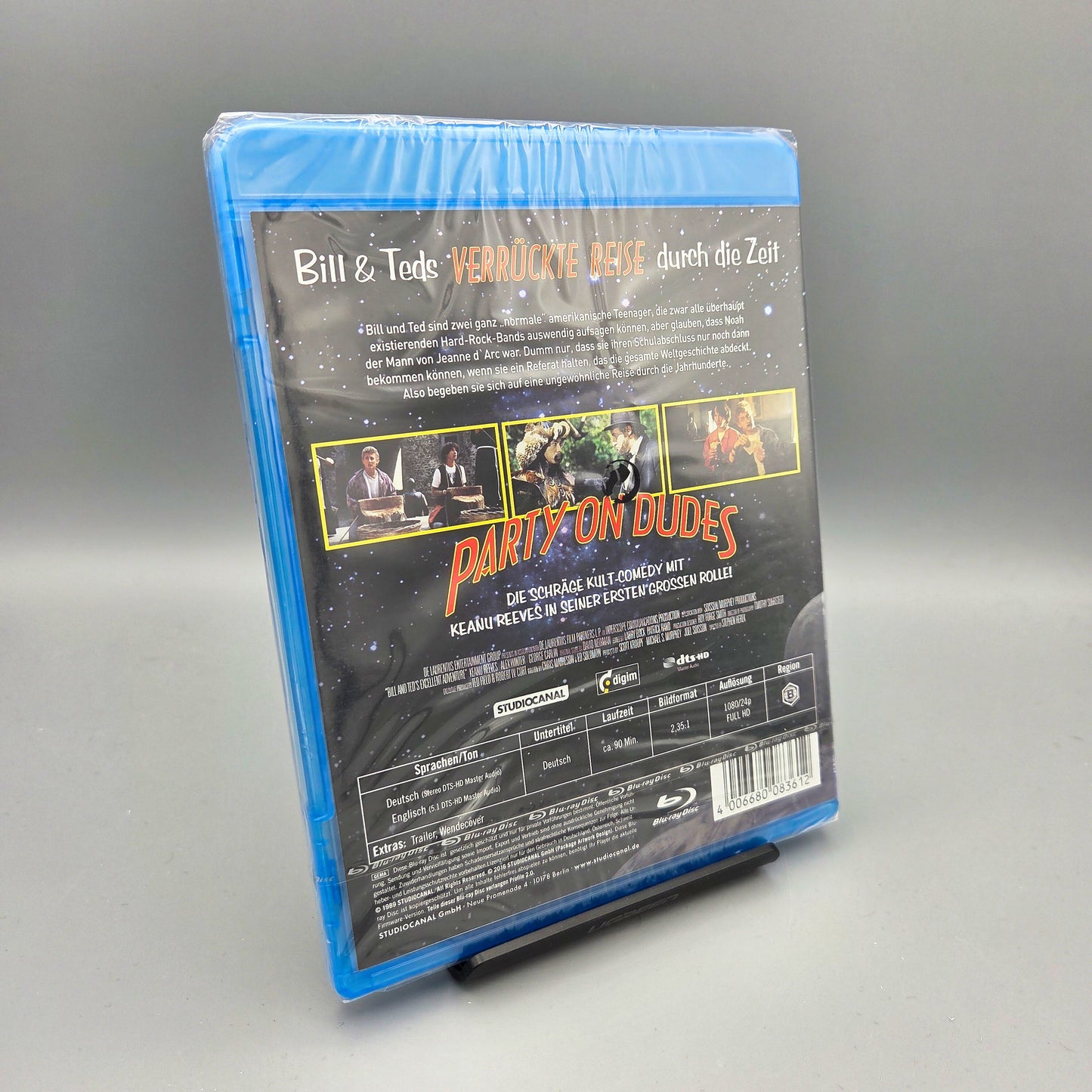 Bill & Ted’s verrückte Reise durch die Zeit		Blu-Ray Film		Zustand:	Neu