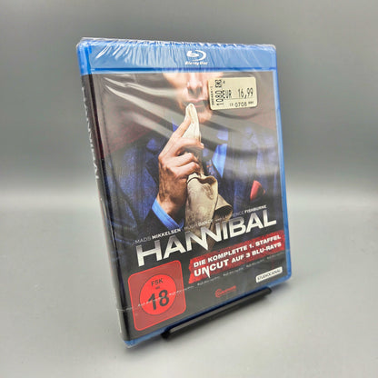 Set: Hannibal Staffel 1, 2 und 3		Blu-Ray	mit Mads Mikkelsen	Zustand:	Neu