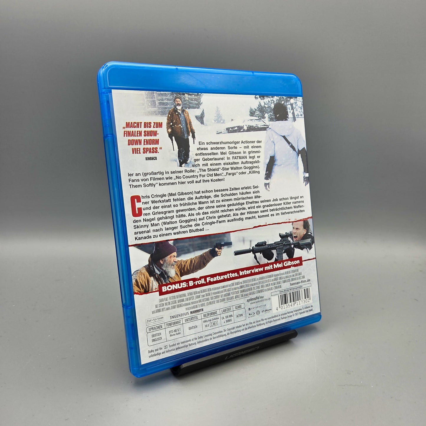 Fatman		Blu-Ray Film	mit Mel Gibson	Zustand:	Sehr Gut