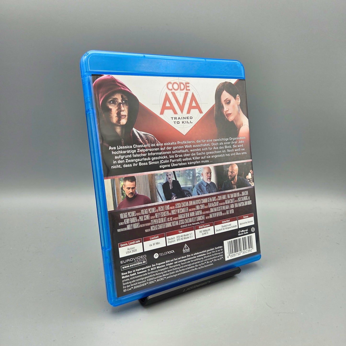 Code Ava		Blu-Ray Film	mit John Malkovich	Zustand:	Sehr Gut