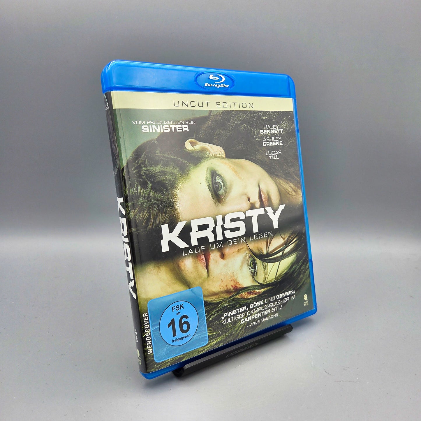 Kristy - Lauf um dein Leben	Uncut Edition	Blu-Ray Film		Zustand:	Gut