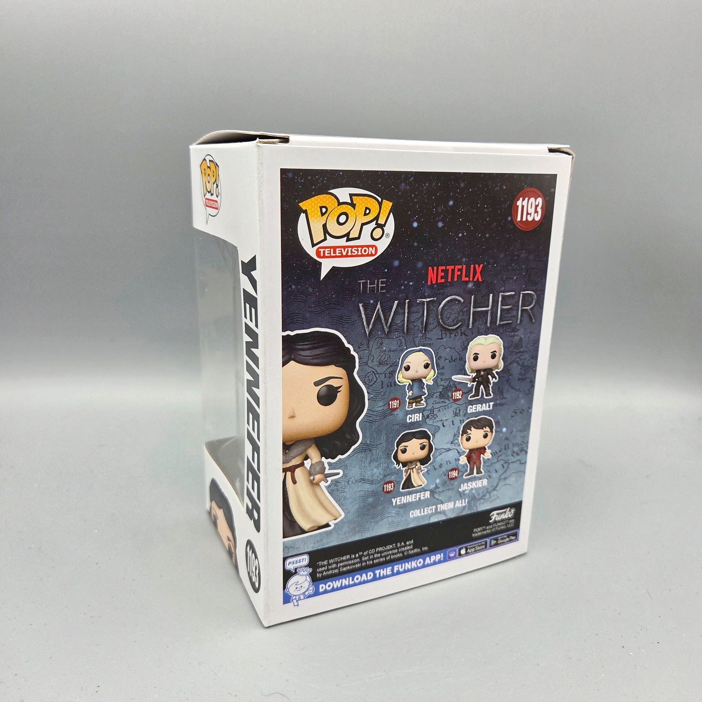 Funko Pop! Netflix - The Witcher	#1193 Yennefer		Television	Vinylfigur