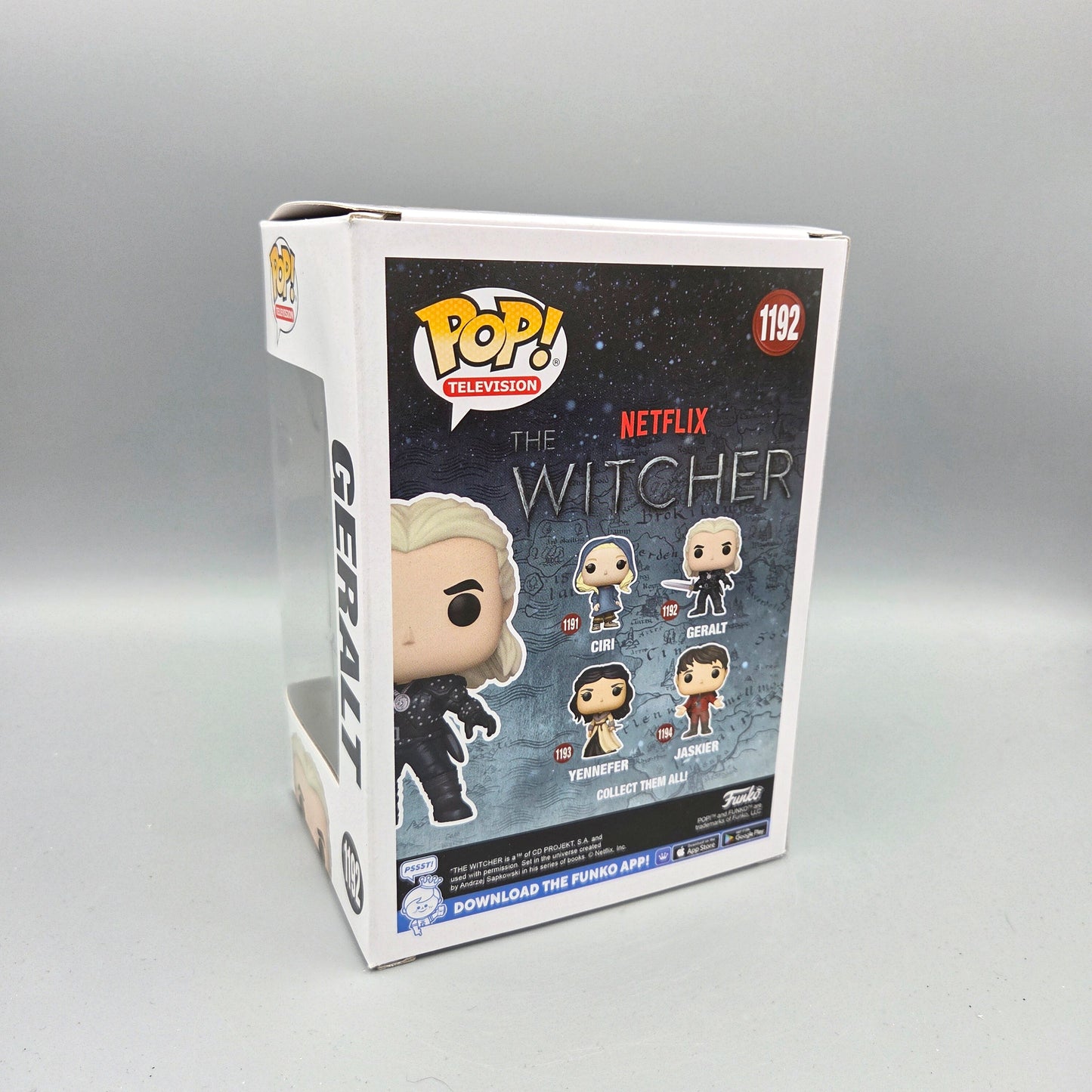 Funko Pop! Netflix - The Witcher	#1192 Geralt		Television	Vinylfigur