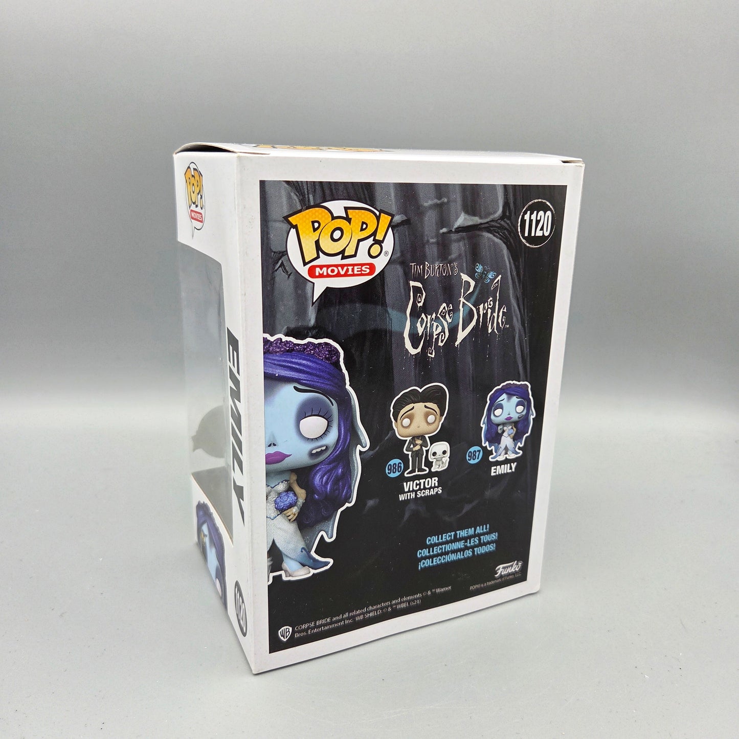Funko Pop! Corpse Bride	#1120 Emily	Diamond Collection	Movies