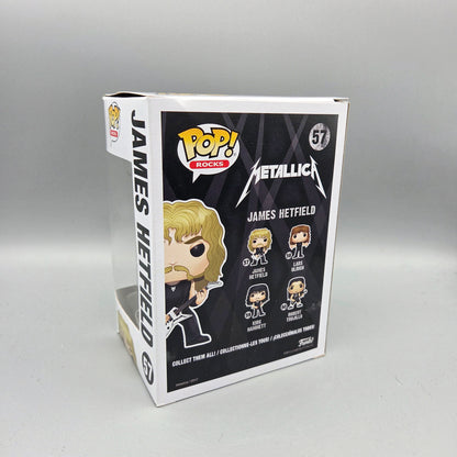 Funko Pop! Metallica	#57 James Hetfield		Rocks	Vinylfigur