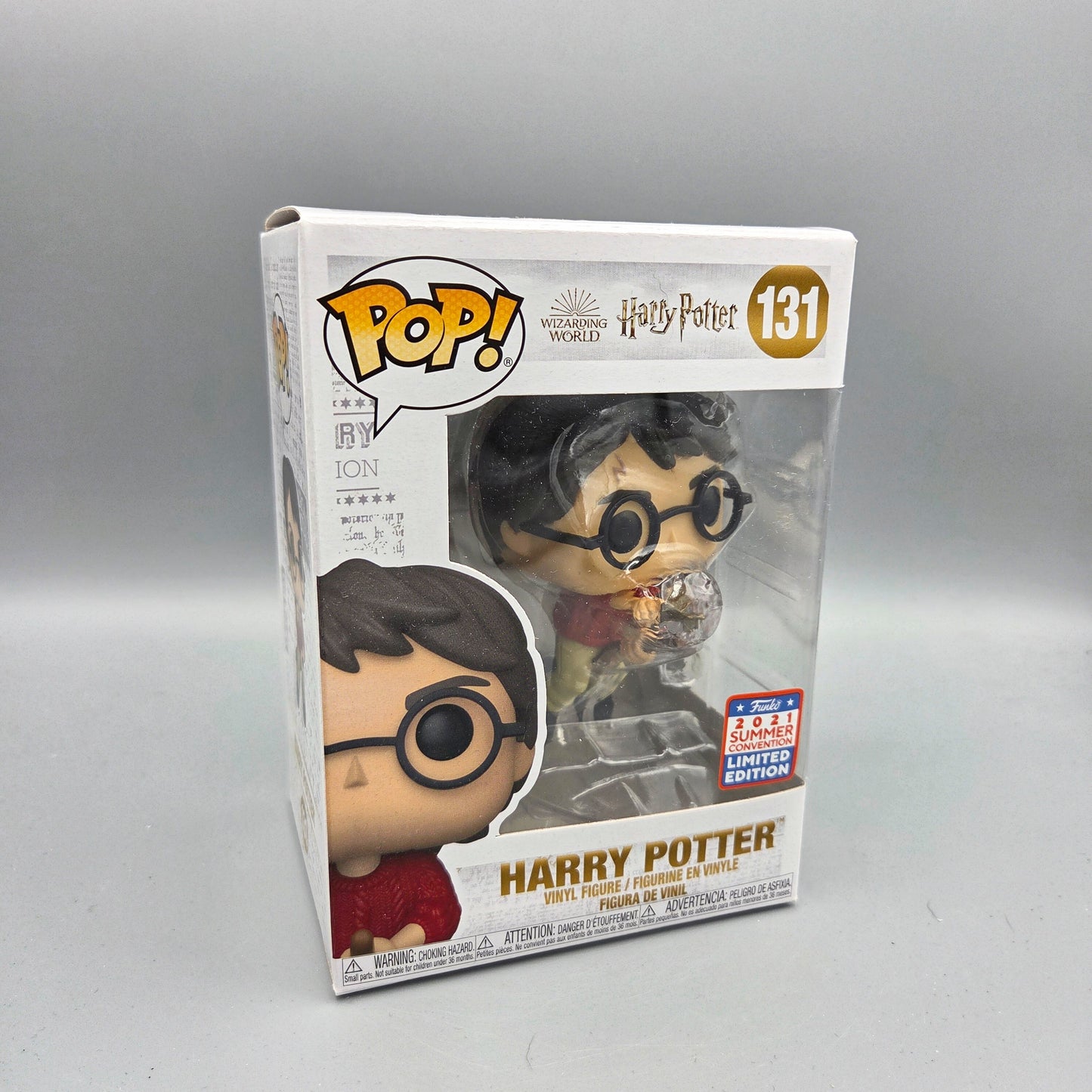 Funko Pop! #131 Harry Potter	2021 Summer Convention	-	Vinylfigur