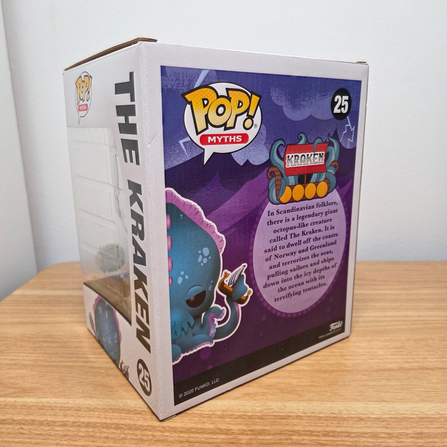 Funko Pop! #25 The Kraken	Limited Edition	Myths	6-Inch	Vinylfigur