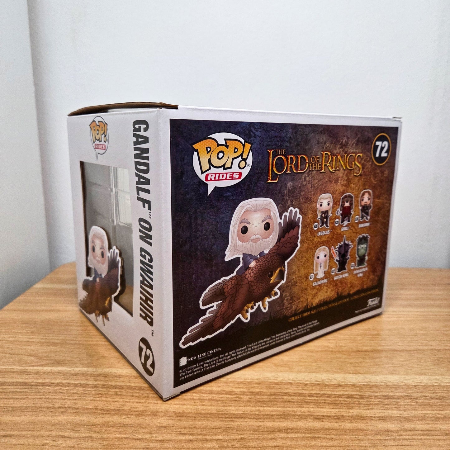 Funko Pop! Der Herr der Ringe	#72 Gandalf on Gwaihir		Rides	Vinylfigur