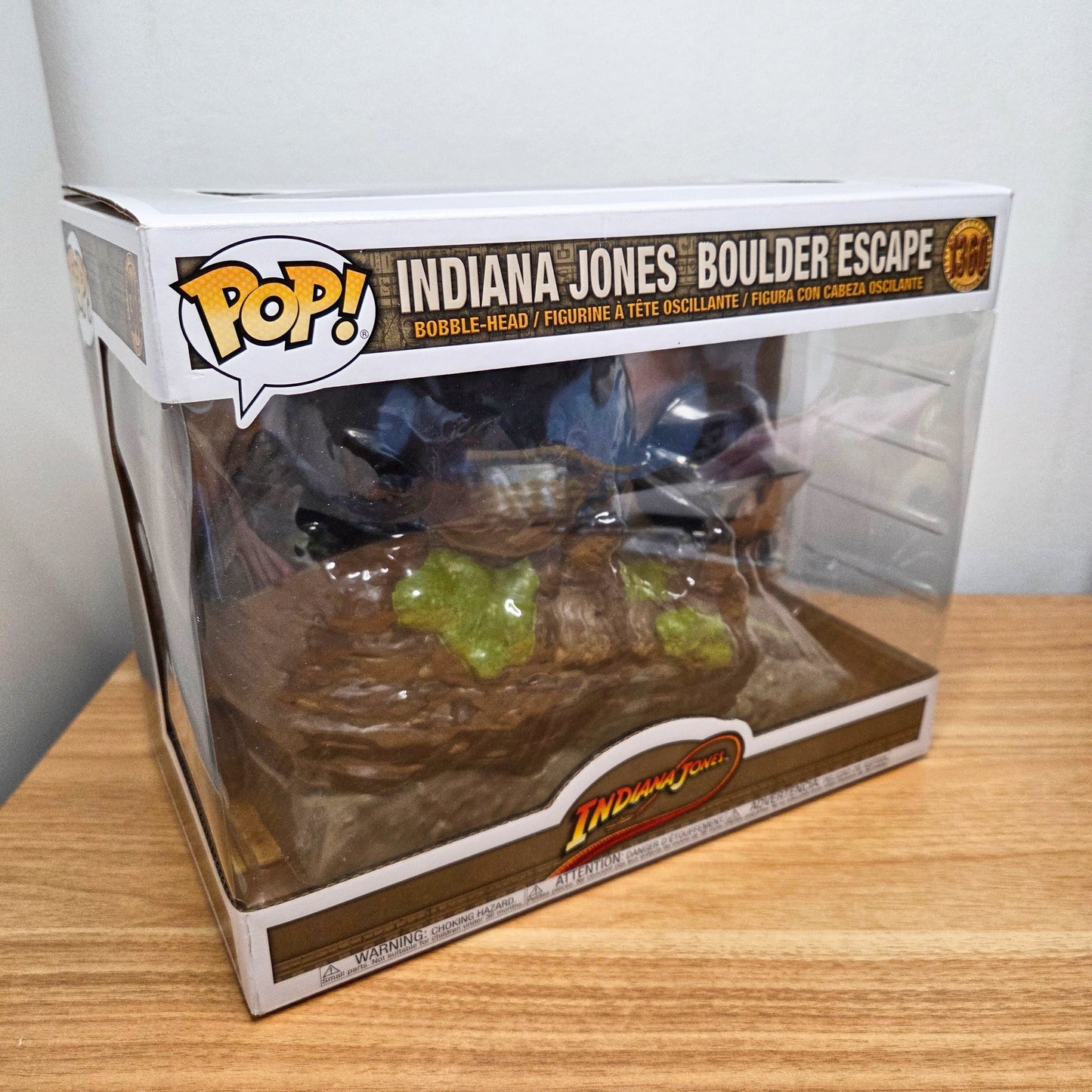 Funko Pop! #1360 Indiana Jones Boulder Escape		Movies	Vinylfigur
