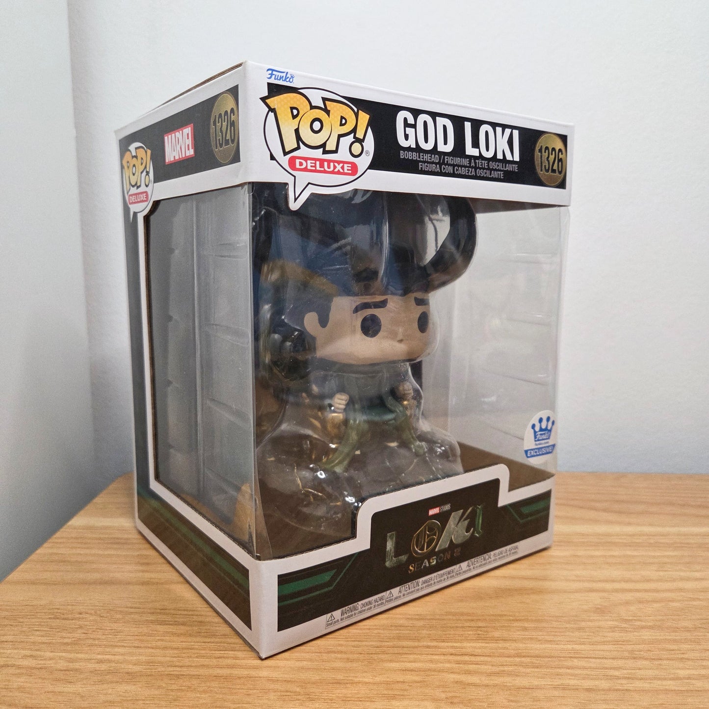 Funko Pop! Loki	#1326 God Loki	Limited Edition	Marvel	Vinylfigur