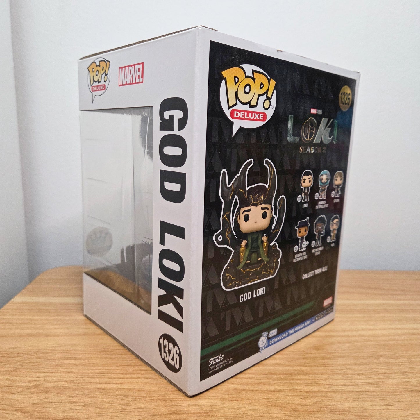 Funko Pop! Loki	#1326 God Loki	Limited Edition	Marvel	Vinylfigur