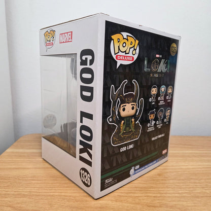 Funko Pop! Loki	#1326 God Loki	Limited Edition	Marvel	Vinylfigur