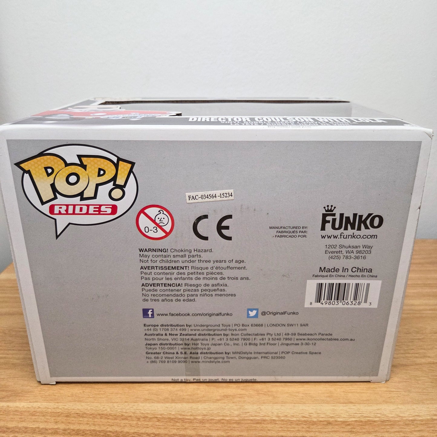 Funko Pop! Agents of SHIELD	#12 Director Coulson with Lola		Marvel	Vinylfigur