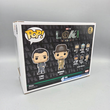 Funko Pop! Loki - Season 2	Loki & Mobius (1893) 2 Pack	Limited Edition	Marvel