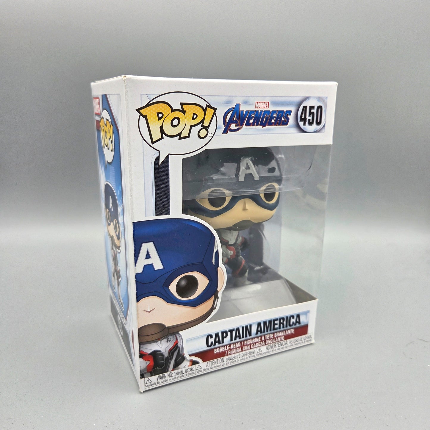 Funko Pop! Avengers - Endgame	#450 Captain America		Marvel	Vinylfigur