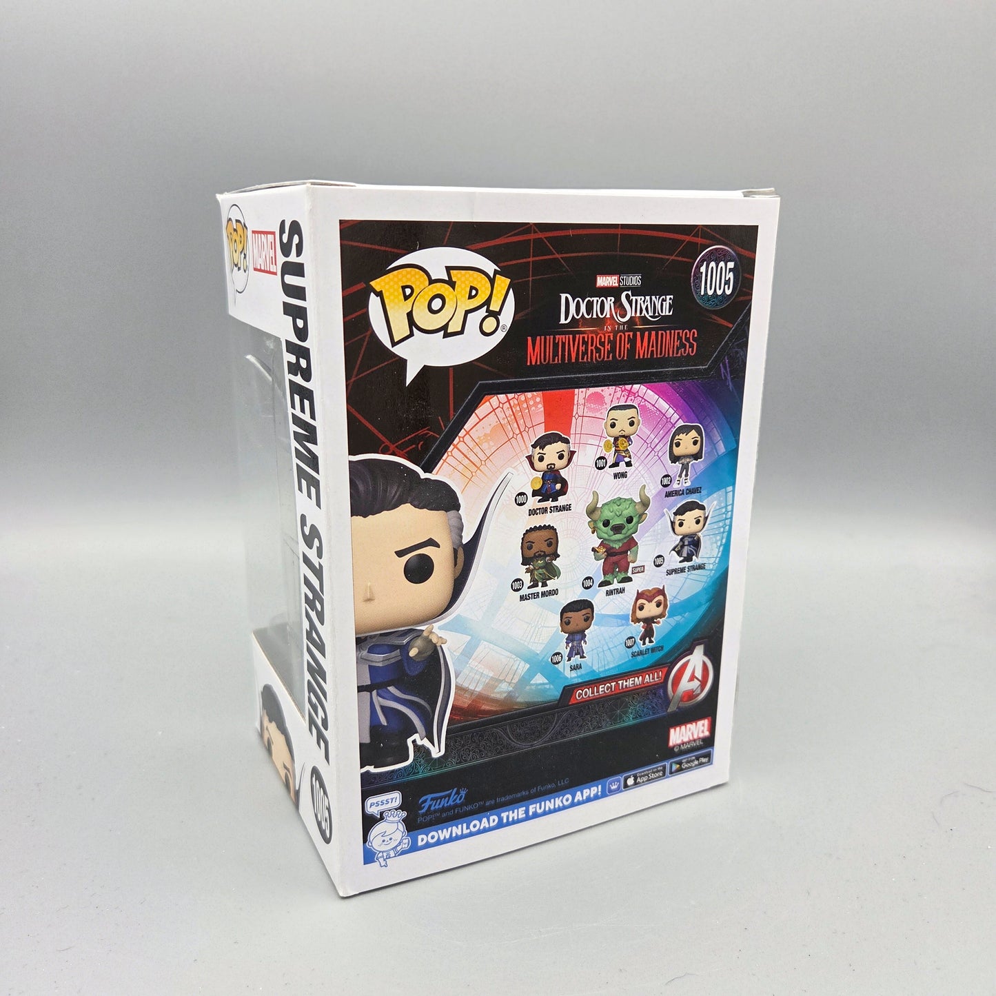 Funko Pop! Doctor Strange	#1005 Supreme Strange		Marvel	Vinylfigur