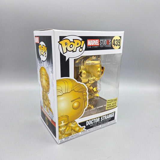 Funko Pop! Stud10s	#439 Doctor Strange (Gold Chrome)	Fan Vote Winner!	Marvel