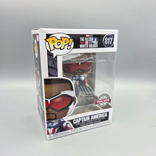 Funko Pop! The Falcon and the Winter Soldier	#817 Captain America	Special Edition	Marvel