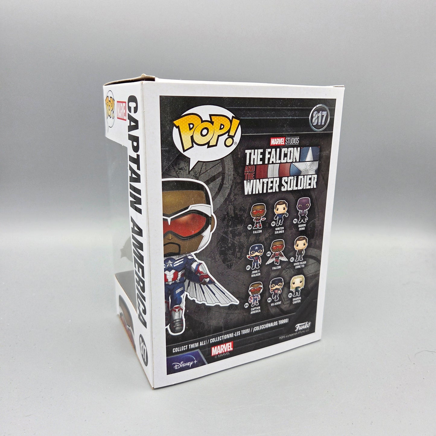 Funko Pop! The Falcon and the Winter Soldier	#817 Captain America	Special Edition	Marvel